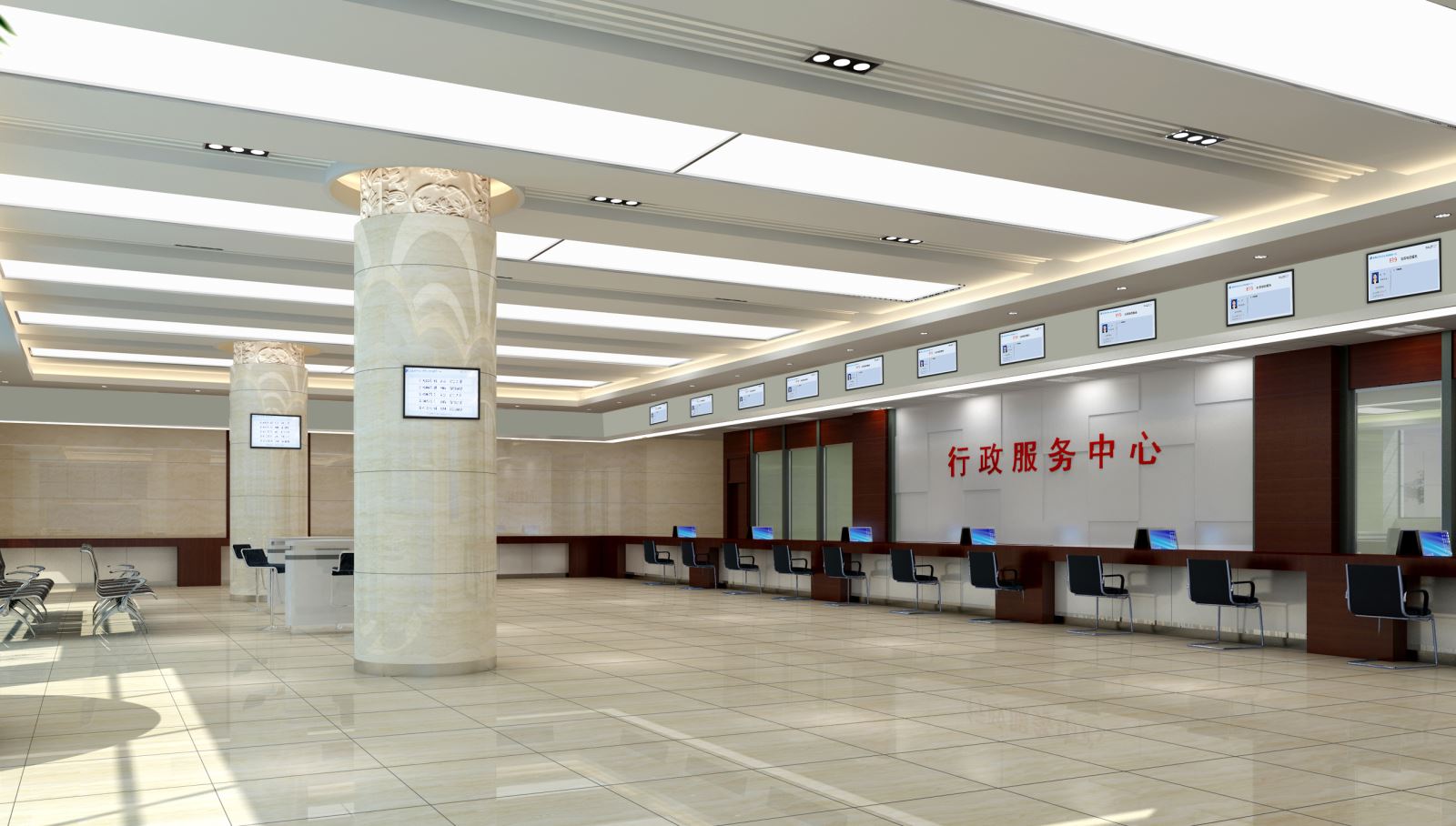 政务窗口排队叫号系统,大厅排队叫号系统,政务智能导视系统